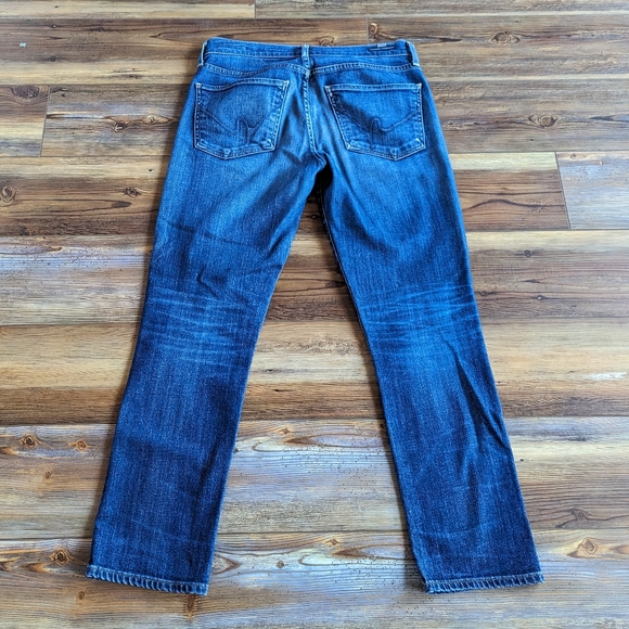 Citizens of Humanity Phoebe Slim Straight Cropped Denim Jeans Size 27 - Picture 6 of 15